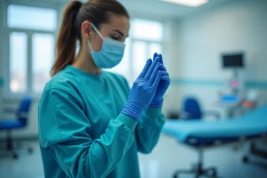 L’essor des gants en nitrile dans les environnements médicaux